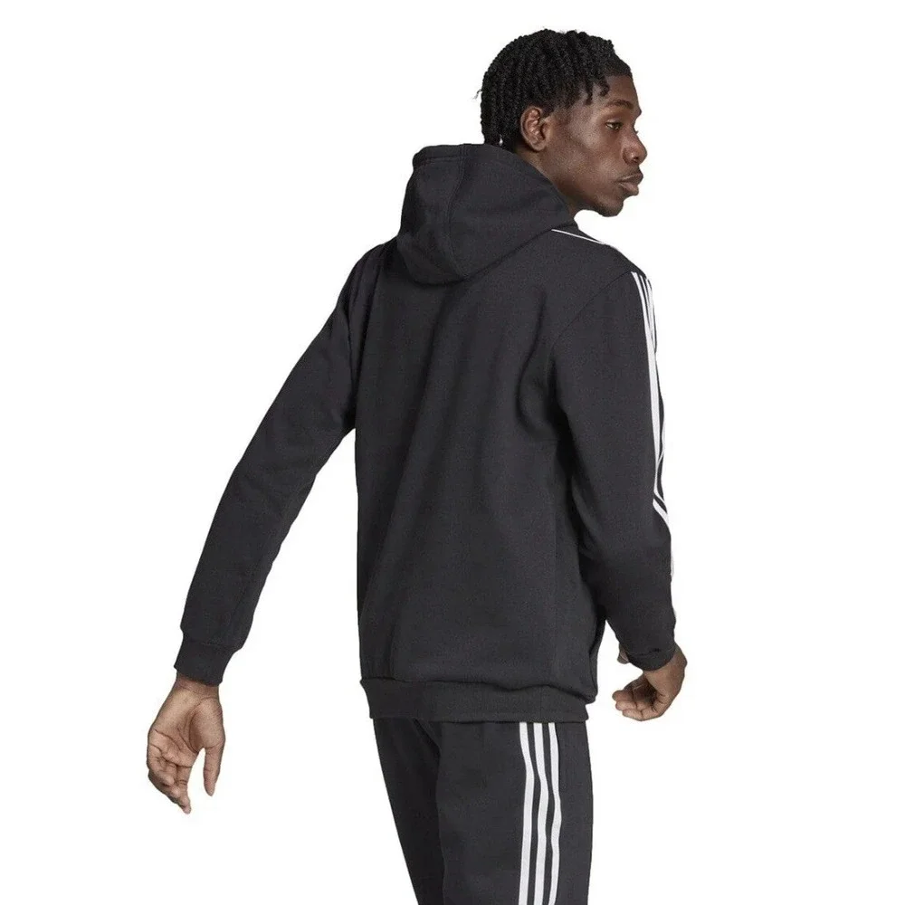 Adidas Men's XLT‎ Tiro23 League Sweat Black Hoodie Stripes Soccer HS3598 NEW